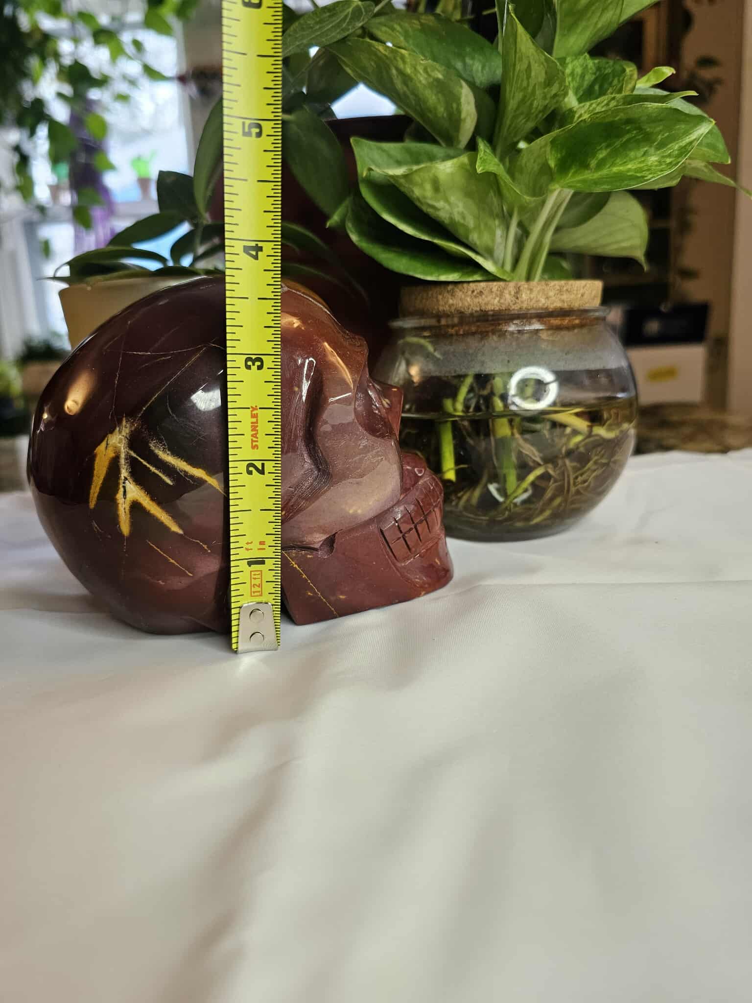 Mookaite Crystal Skull – Ancient Wisdom With a Playful Wink